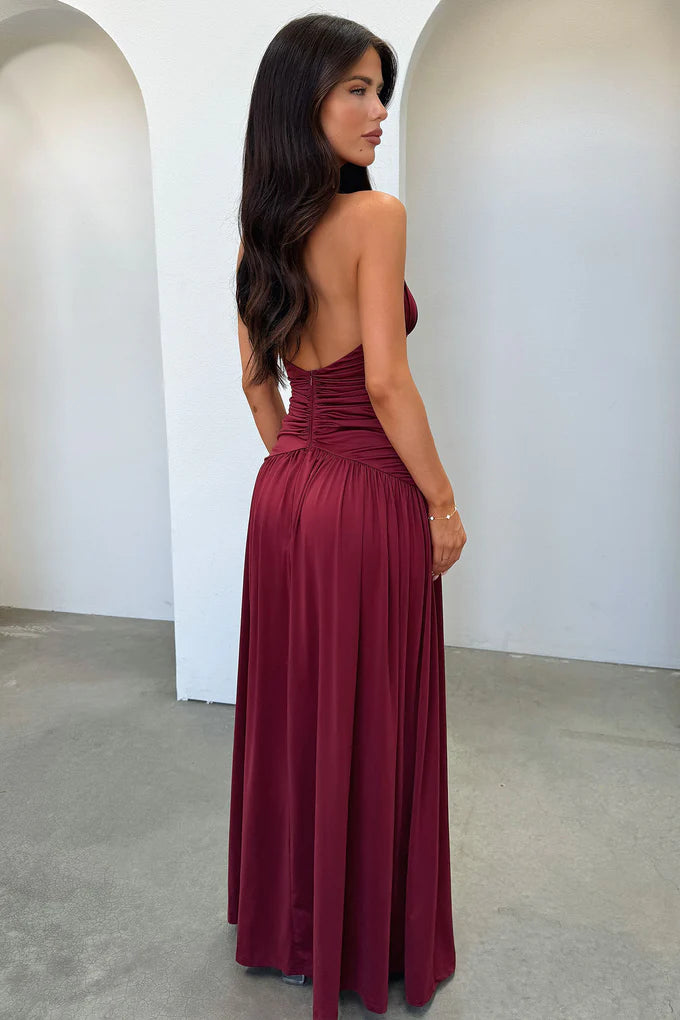 Robe Ginevre - Robe Longue décolleté en V